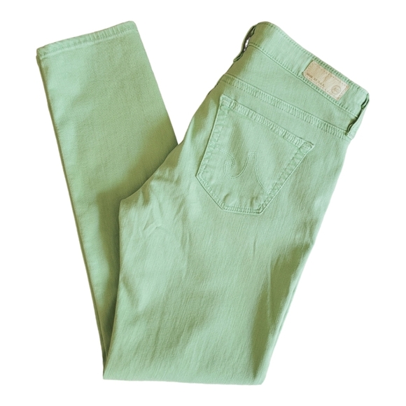 AG Adriano Goldschmied The Stevie Ankle Slim Straight Leg jeans size 29​ - Picture 1 of 10